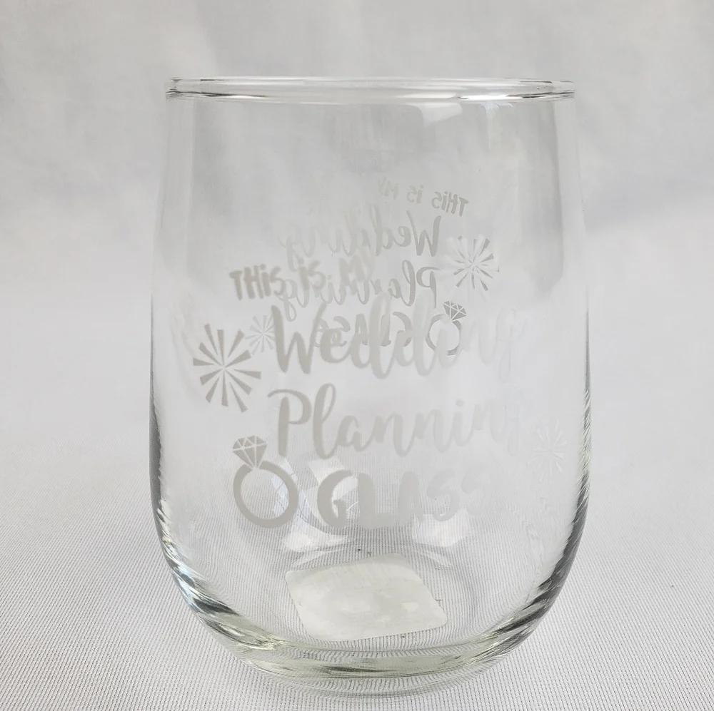 Wedding Planning Glass